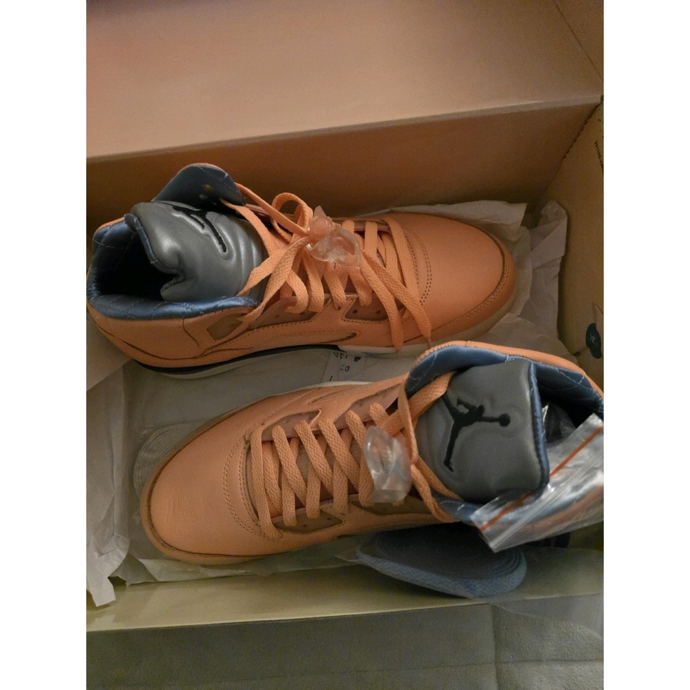 Size 9- Jordan 5 Retro x DJ Khaled We The Best - Crimson Bliss 2022 New With Box - Picture 16 of 16